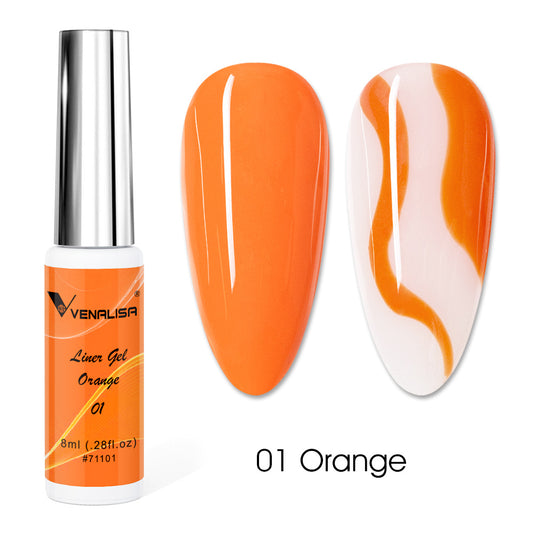 Venalisa Liner gél 8 ml Nr.01 (Orange)