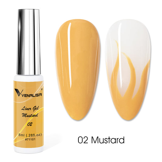 Venalisa Liner gél 8 ml Nr.02 (Mustard)