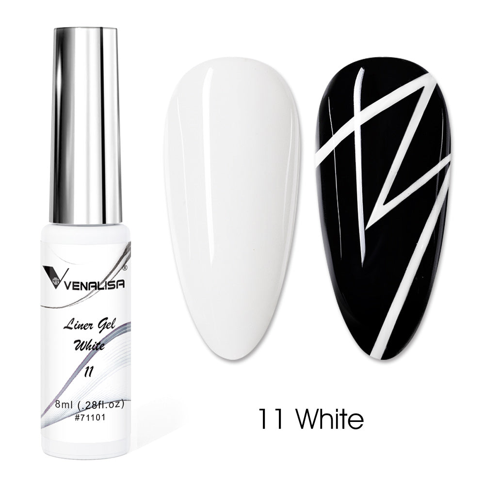 Venalisa Liner gél 8ml Nr.11. (White)