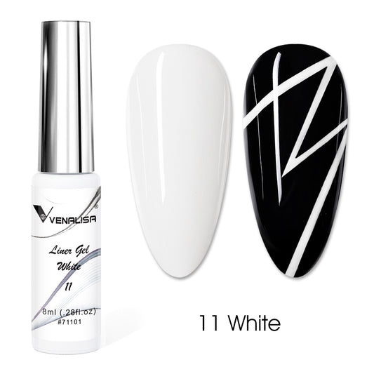 Venalisa Liner gél 8ml Nr.11. (White)