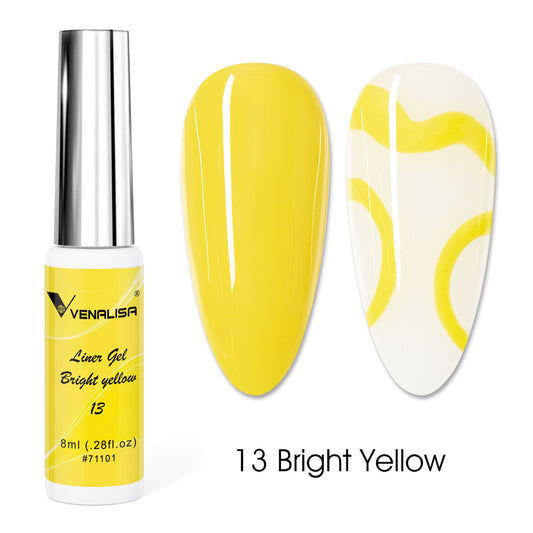 Venalisa Liner gél 8ml Nr.13. (Bright yellow)