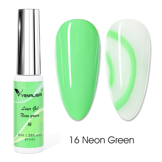 Venalisa Liner gél 8ml Nr.16. (Neon green)