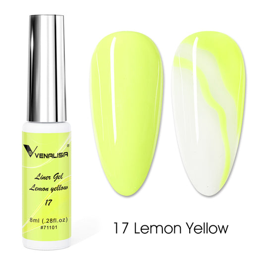 Venalisa Liner gél 8ml Nr.17. (Lemon yellow)