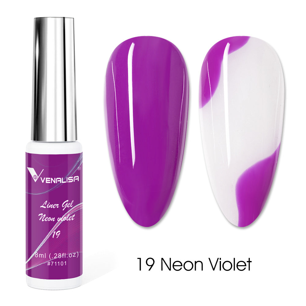 Venalisa Liner gél 8ml Nr.19. (Neon violet)