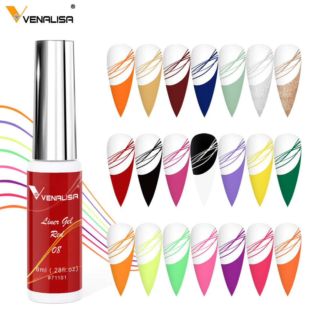 Venalisa Liner gél 8ml Nr.15. (Neon orange)