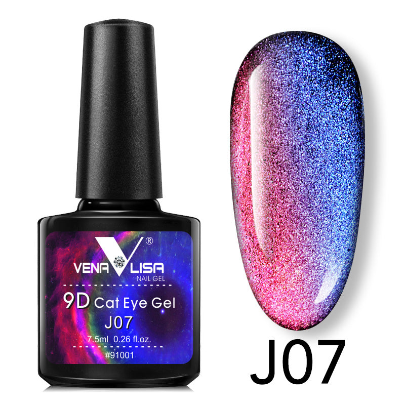 Venalisa Cat eye 9D gél lakk 7,5 ml (J07) macskaszem effekt